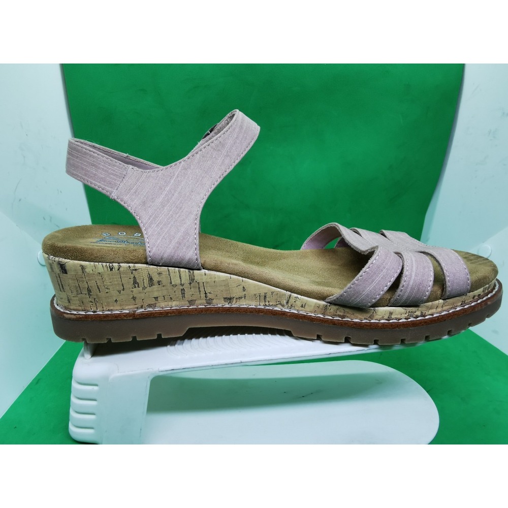 Skechers BOBS Desert Chill Sandals Women's Pink Adjustable Strap Comfort Size 10 - Picture 5 of 16
